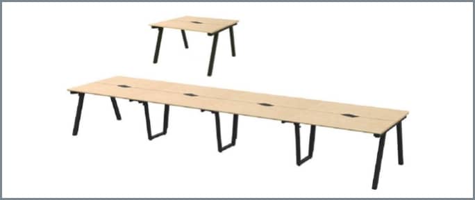 増連可能な会議テーブル