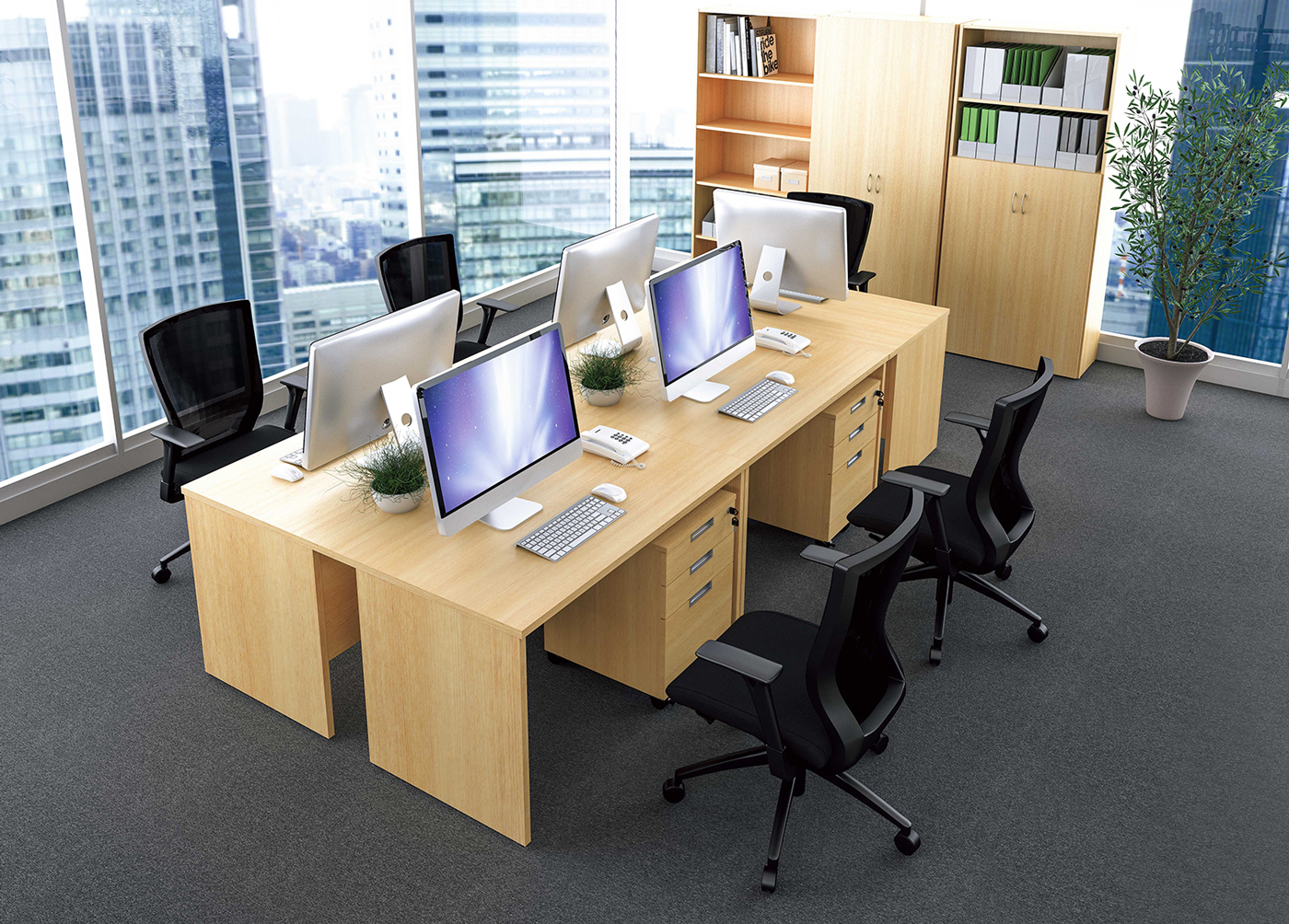 Jシリーズデスク使用シーン