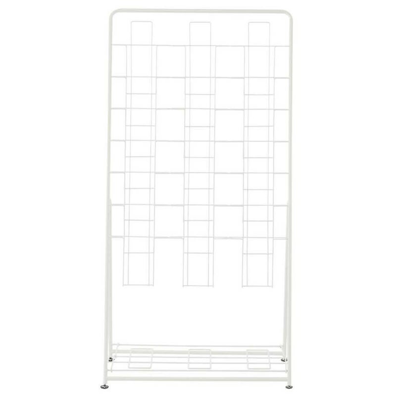 パンフレットスタンド 7段トリプルホワイト RFPFS-TRWH