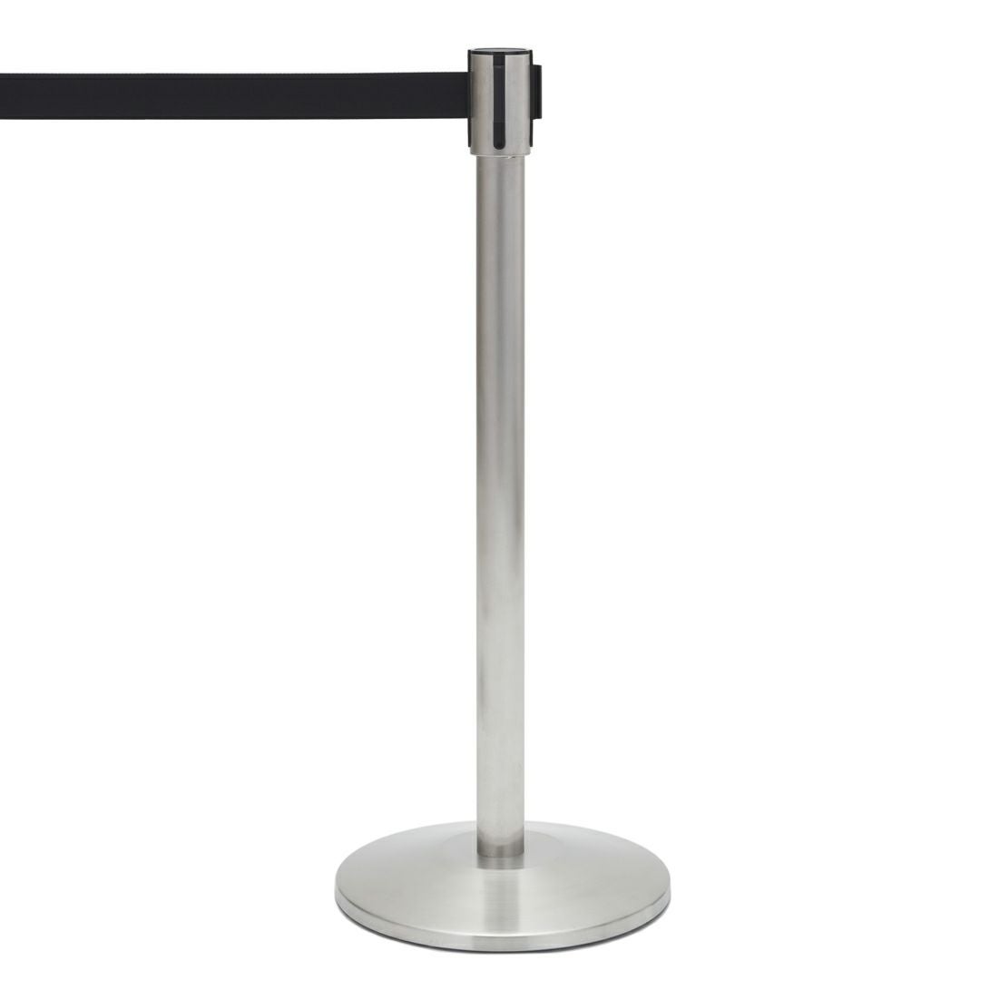 ポールパーテーションAタイプ ベルトブラック1本 RFPP-BK