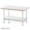 作業台W1500用棚板 ホワイト 本体別売 RFSGD-OP15T