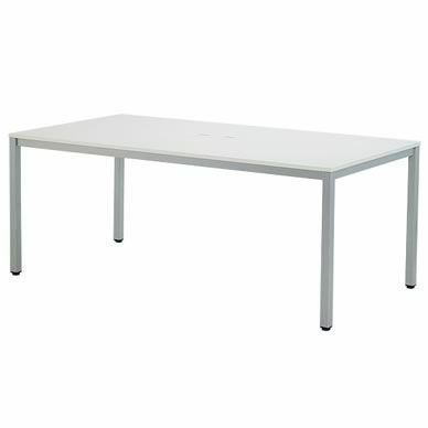 OAミーティングテーブル W1800xD900ホワイト ATW-1890TL