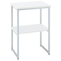 コンパクト電話台 W500ホワイト RFTC-5073WH