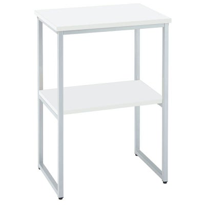 コンパクト電話台 W500ホワイト RFTC-5073WH