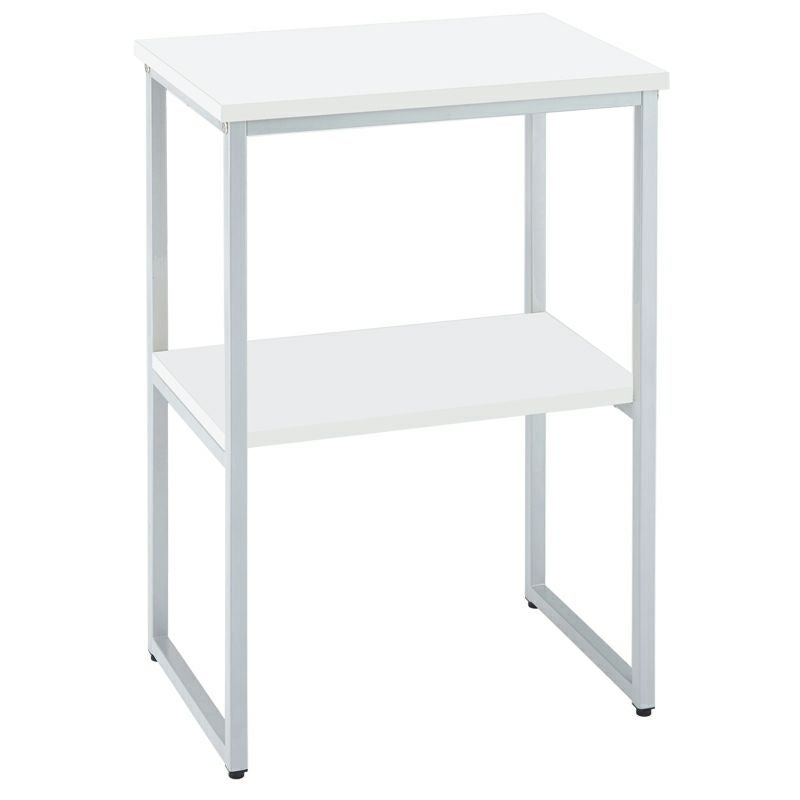 コンパクト電話台 W500ホワイト RFTC-5073WH