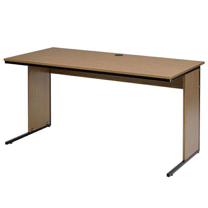 ワーキングデスク W1400xD700ウォルナット GZWD-1470DM