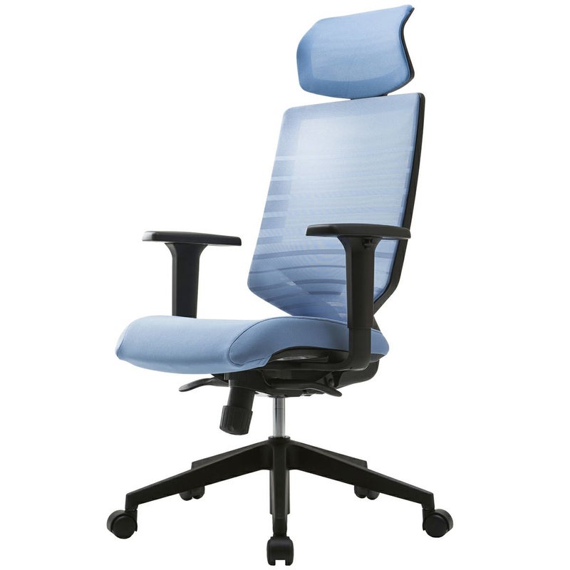 FURSYS T30 チェア 可動肘 ヘッドレスト付き
ブルー FHTN302RF009