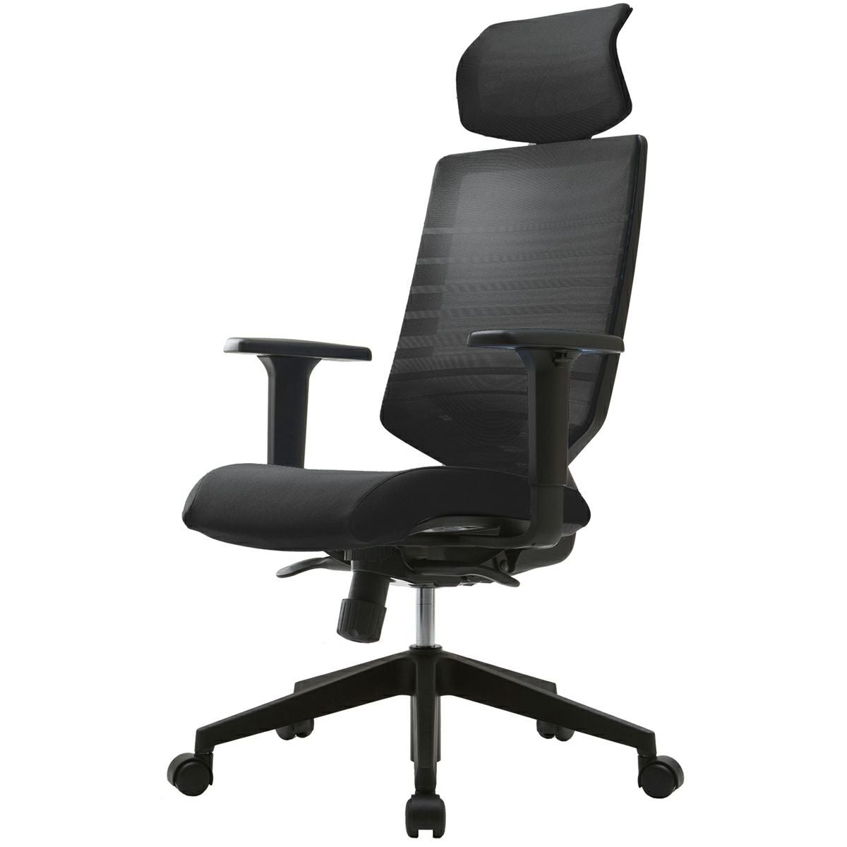 チェア 個人宅配送可能商品】FURSYST30 チェア可動肘ブラックFHTN302RF006
