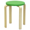 木製丸椅子 グリーン1脚入  Z-SHSC-1GN