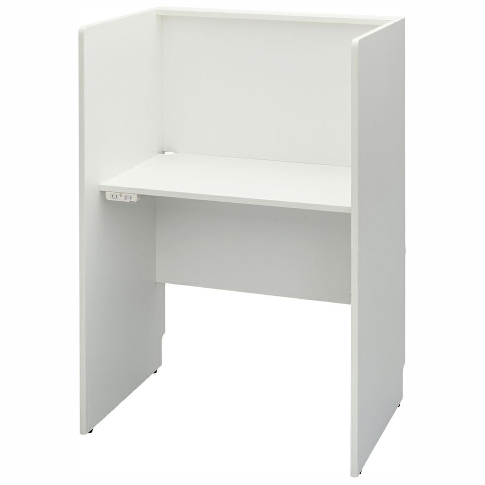 RFPCブース2  W800xD600 基本ホワイト2ヶ口コンセント付き  RFPCB2-8060WH-NC