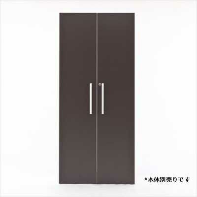 プリーマⅡ 木製シェルフハイ用扉グレーC SHWHD2-GY