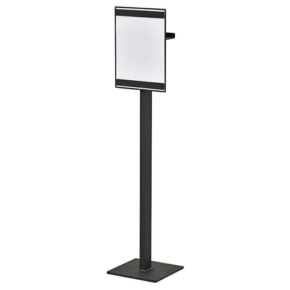 消毒液置き案内板 A4ブラック RFDIS-A4BK