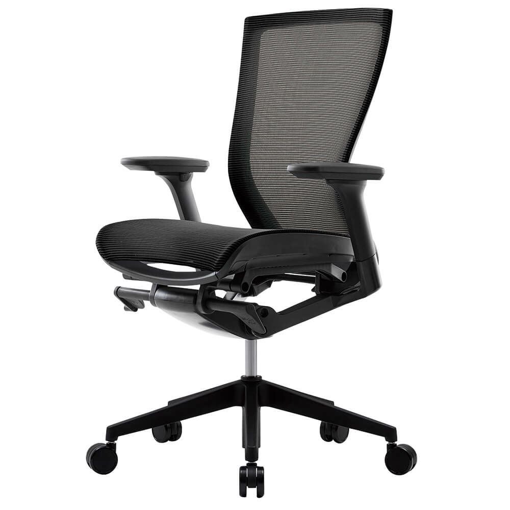 T50airチェア 可動肘付きブラック CHXRF6100RAZ2D6B