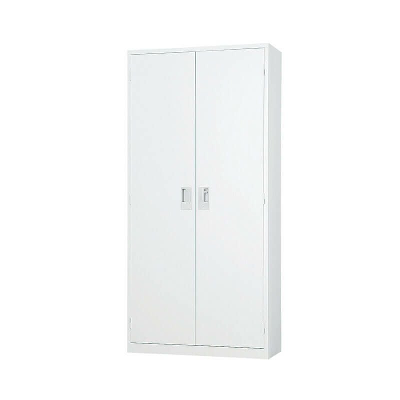 両開き書庫　ホワイト　Ｈ1850ｍｍ A4シリーズスチール収納両開き書庫36型A4下置き用H1850HOホワイト