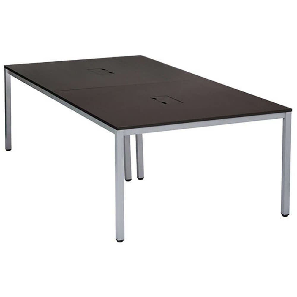 OAミーティングテーブルW2400 ダーク