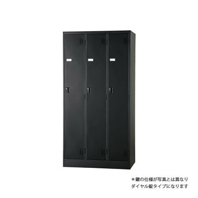 TLKシリーズスタンダードロッカー8人用 4列2段 ダイヤルロック式 