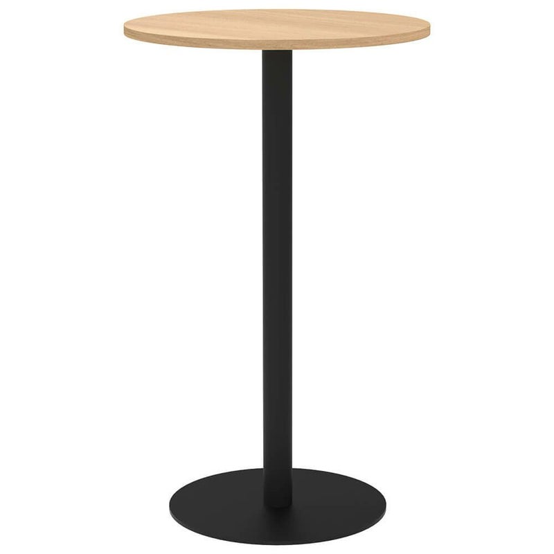 リスタ カフェテーブルハイ 丸形Φ600 オーク