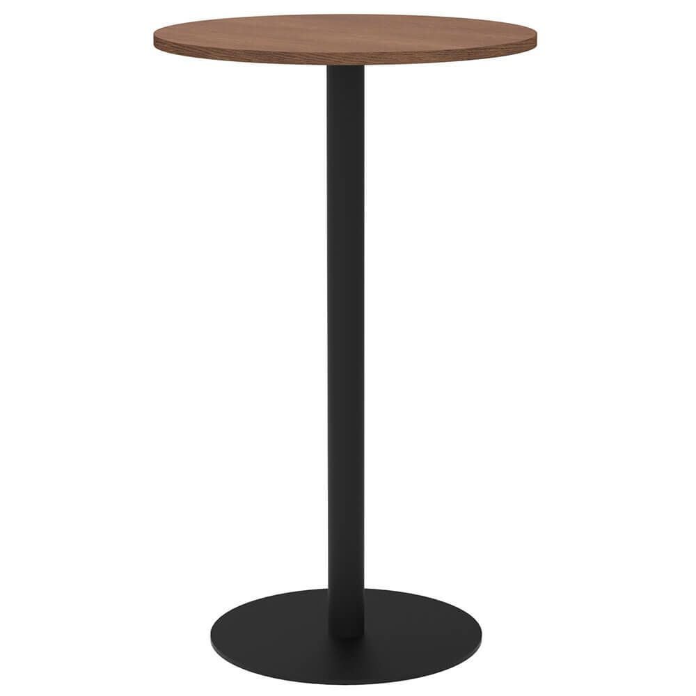 リスタ カフェテーブルハイ 丸形Φ600 ウォルナット