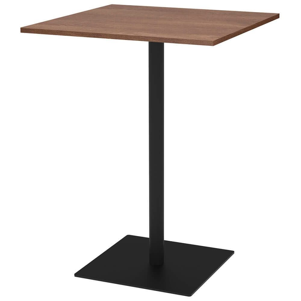 リスタ カフェテーブル ハイ 750×750 ウォルナット