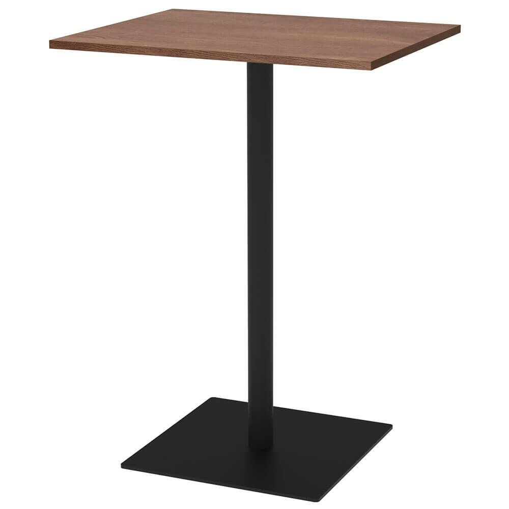 リスタ カフェテーブル ハイ 750×600 ウォルナット