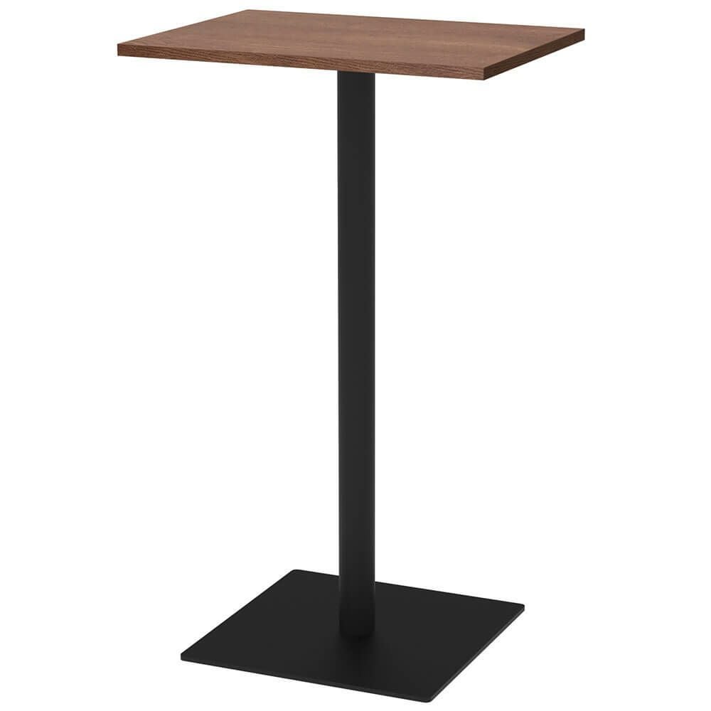 リスタ カフェテーブル ハイ 600×450 ウォルナット