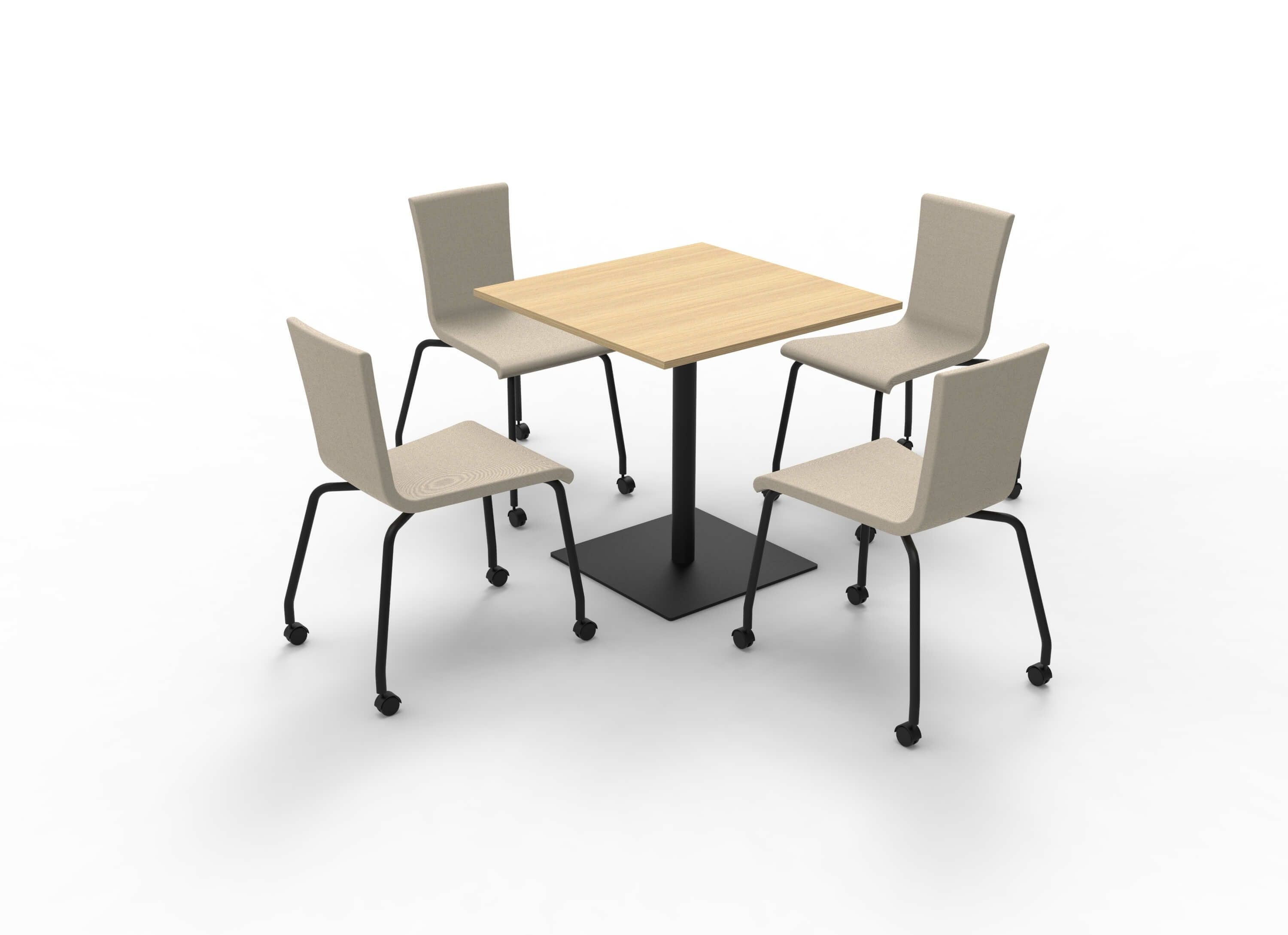 リスタ カフェテーブル 750×750 ナチュラル RFRCT-7575NA | オフィス
