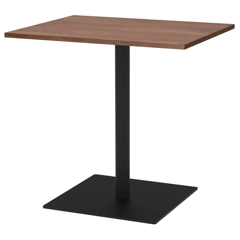 リスタ カフェテーブル 750×600 ウォルナット