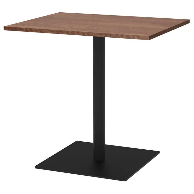 リスタ カフェテーブル 750×600 ウォルナット