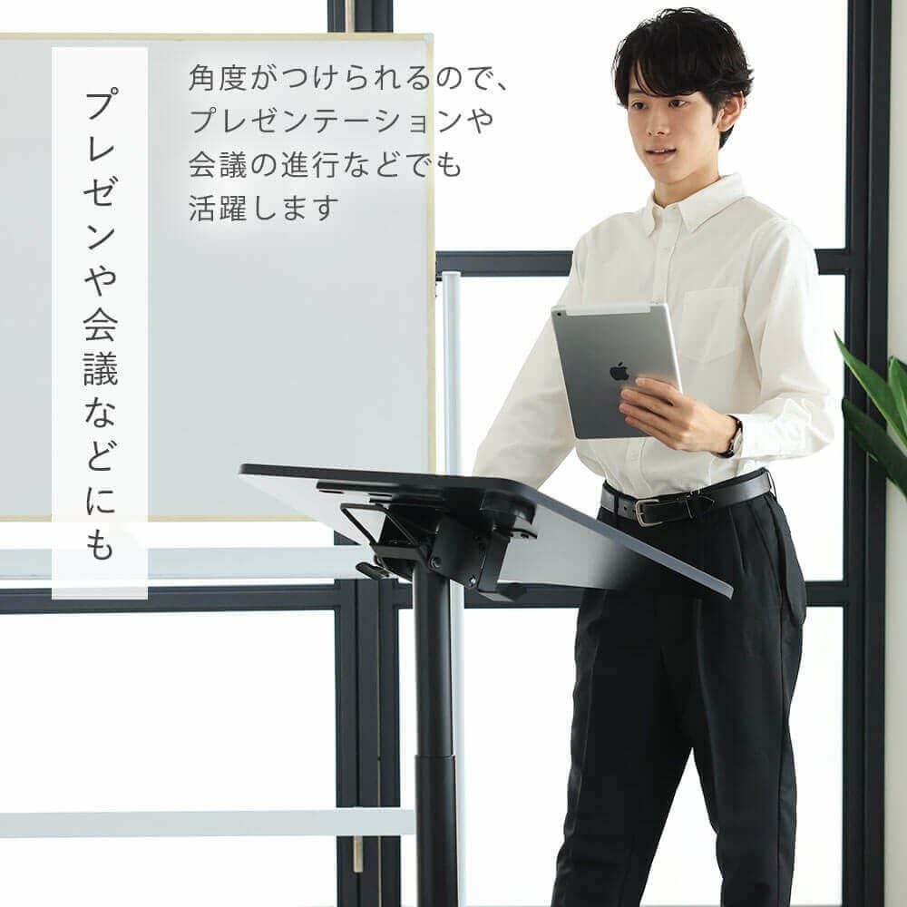 個人宅配送可能商品】スタープラチナ快適ワークの昇降デスク 手動式