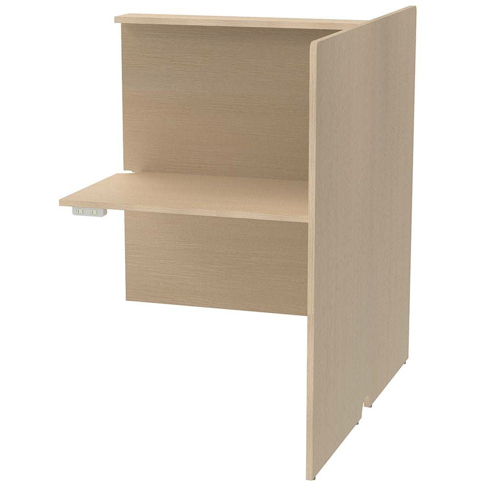 RFPCブース 増連 W800×D1200 ナチュラルⅡ  2ヶ口コンセント付き