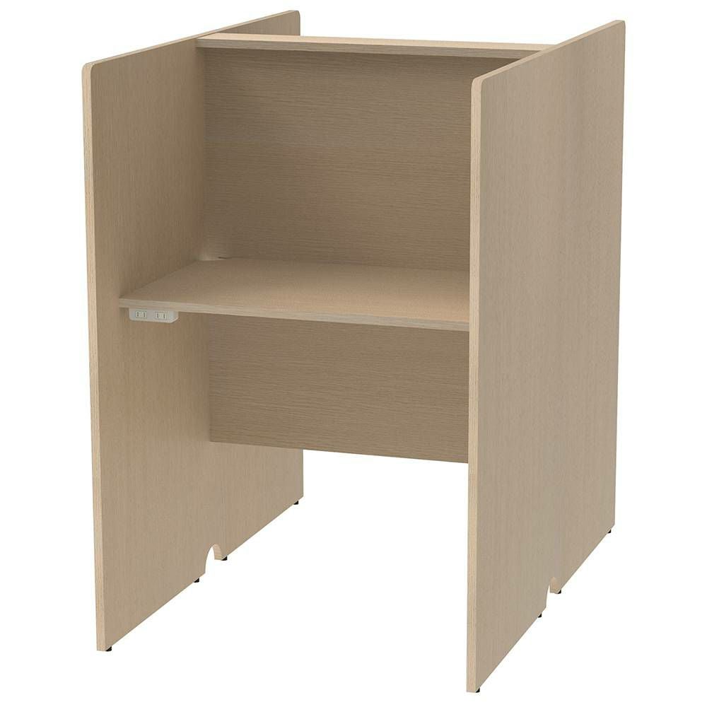 RFPCブース 基本 W800×D1200 ナチュラルⅡ 2ヶ口コンセント付き