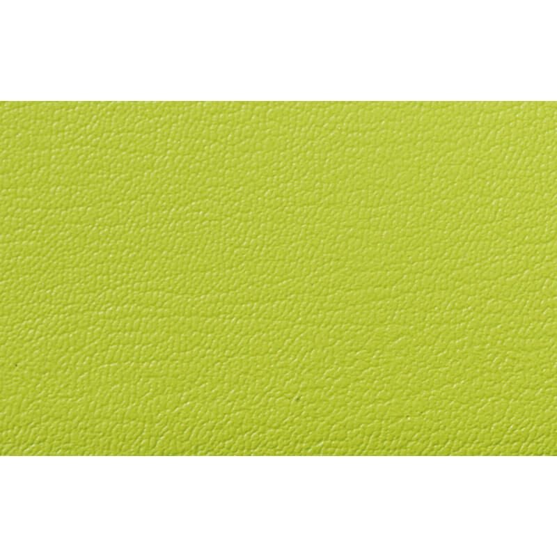 アール・エフ・ヤマカワ CM350 ミーティングチェア4本脚・キャスター付 粉体塗装レザー張り グリーン 2脚セット◆CM350-MXC-GR-2SET