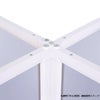 アール・エフ・ヤマカワ スリムライトパーティション T字／クロス連結金具◆SLT-TX