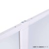 アール・エフ・ヤマカワ スリムライトパーティション 透明パネル W900×H1800 透明◆SLT-1809CL