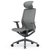 アリア チェア 可動肘ヘッドレスト付きダークグレー RFARC-001DG-HR