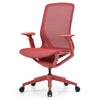 アリア チェア 可動肘付き コーラルレッド RFARC-001CR