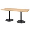 リスタ カフェテーブル1500×750 オークRFRCT-1575OA