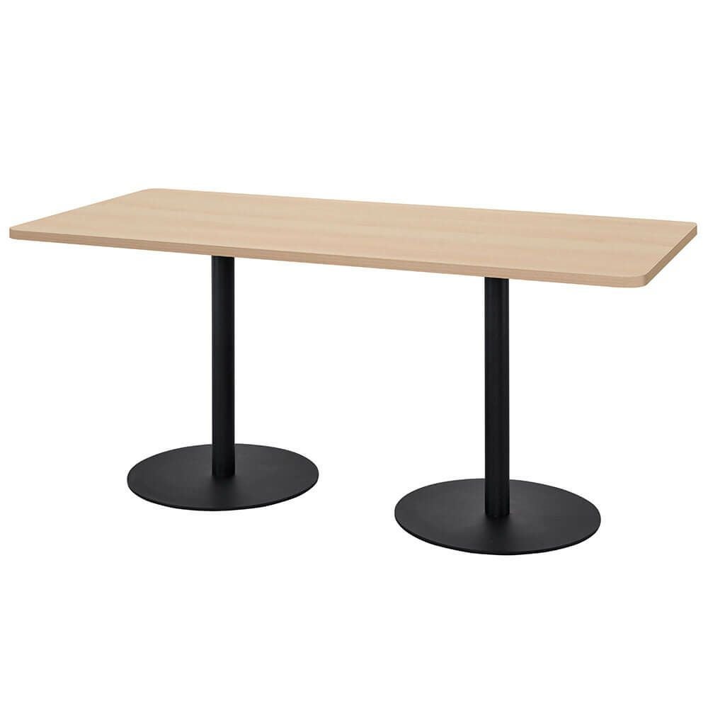 リスタ カフェテーブル1500×750 ナチュラルRFRCT-1575NA | オフィス