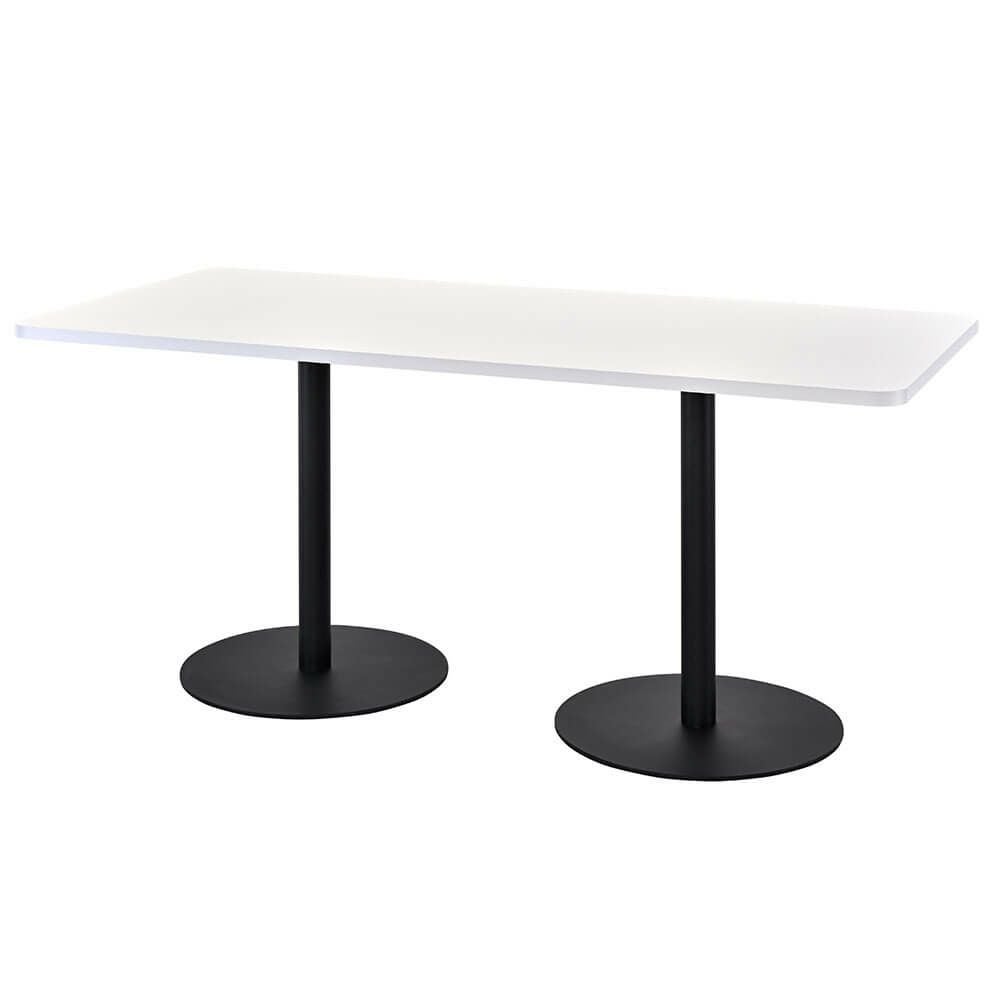 リスタ カフェテーブル1500×750 ホワイトRFRCT-1575WH