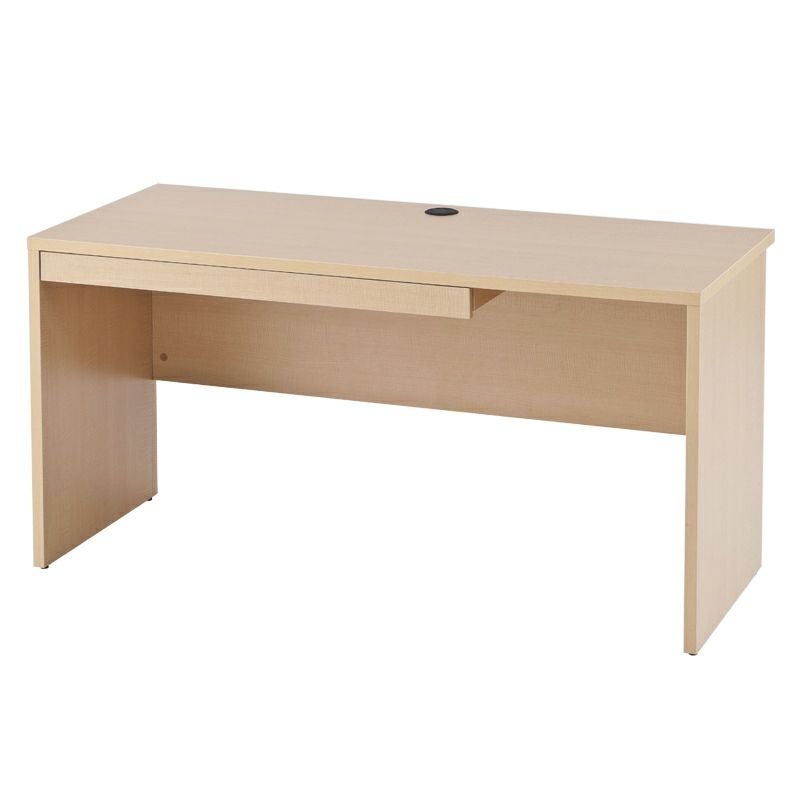 ノルム 木製デスクII 引き出し付きハーフW1400 ナチュラルZ-RFPLD-1460NA2-D